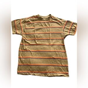 Super Massive Retro Striped T Size L 60s